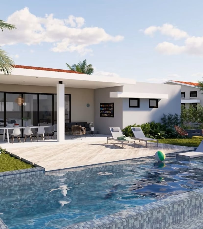 Con lotes que promedian los 1,300 metros cuadrados, los compradores de The Views Reserve tendrán espacio para agregar una piscina, si asi lo desean.