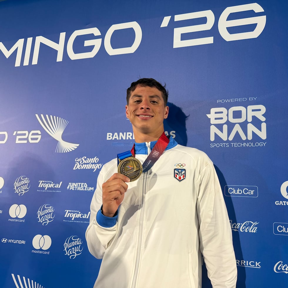 Xavier Ruiz le dio al equipo boricua de natación la sexta presea de oro en estos Juegos. Es su segundo metal dorado.