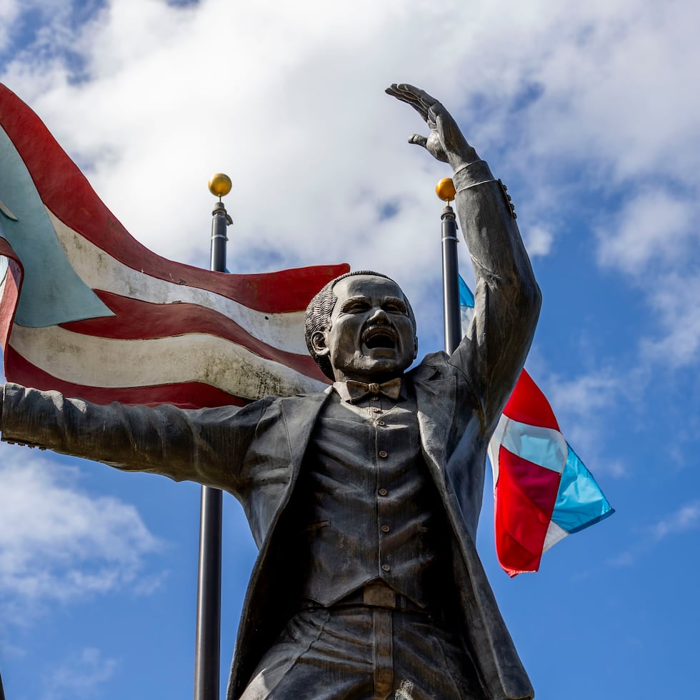 Pedro Albizu Campos, who has a monument in Mayagüez, was the leader of the Nationalist Party during the insurrection 75 years ago.