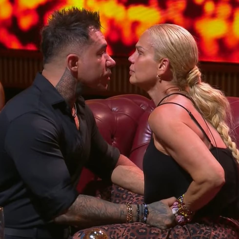 Niurka Marcos y su novio, Bruno Espino.