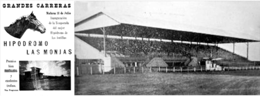 Anuncio Inauguración del hipódromo Las Monjas, 30 de julio 1927,