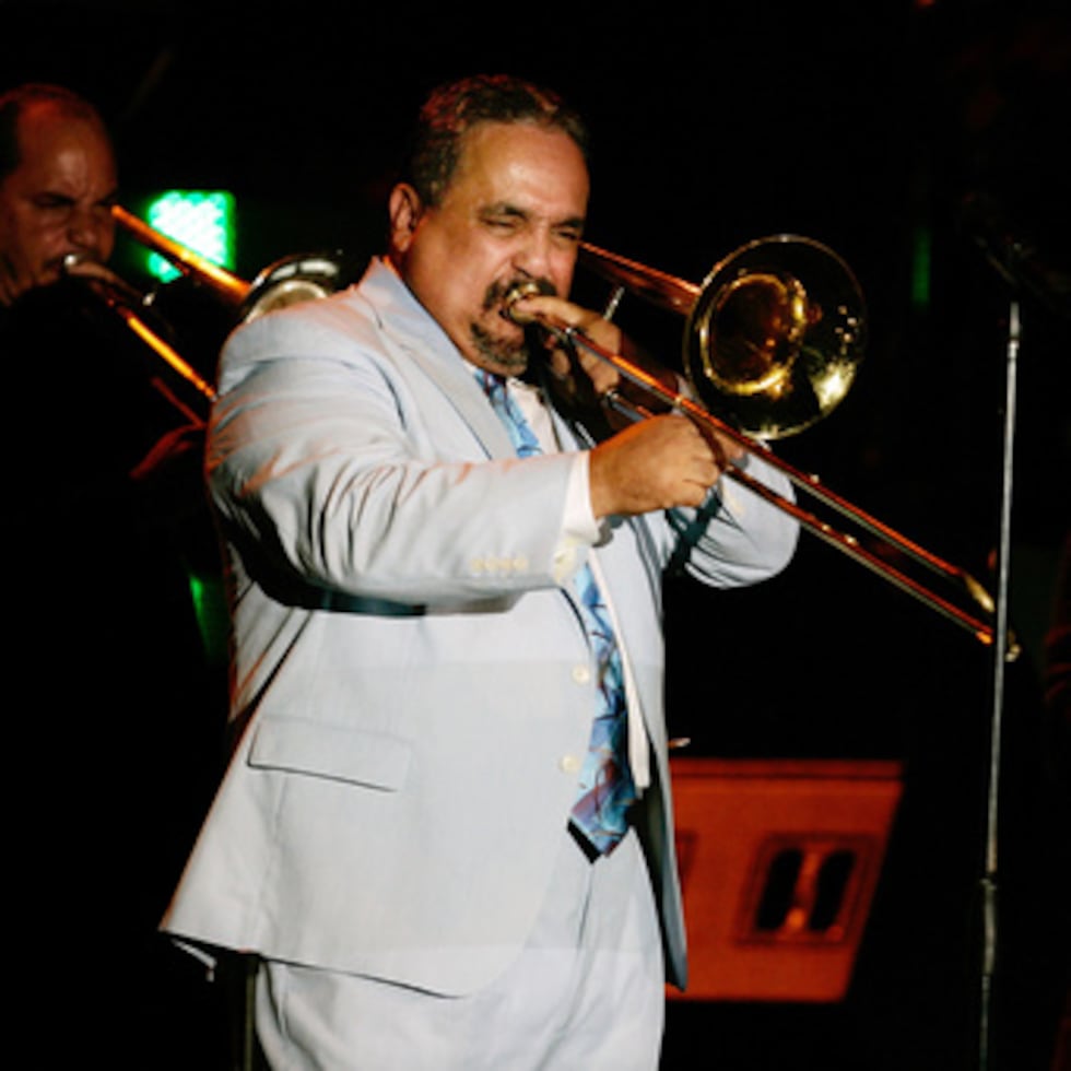 Willie Colón falleció el sábado 21 de febrero de 2026. (AP Photo/Andres Leighton, File)