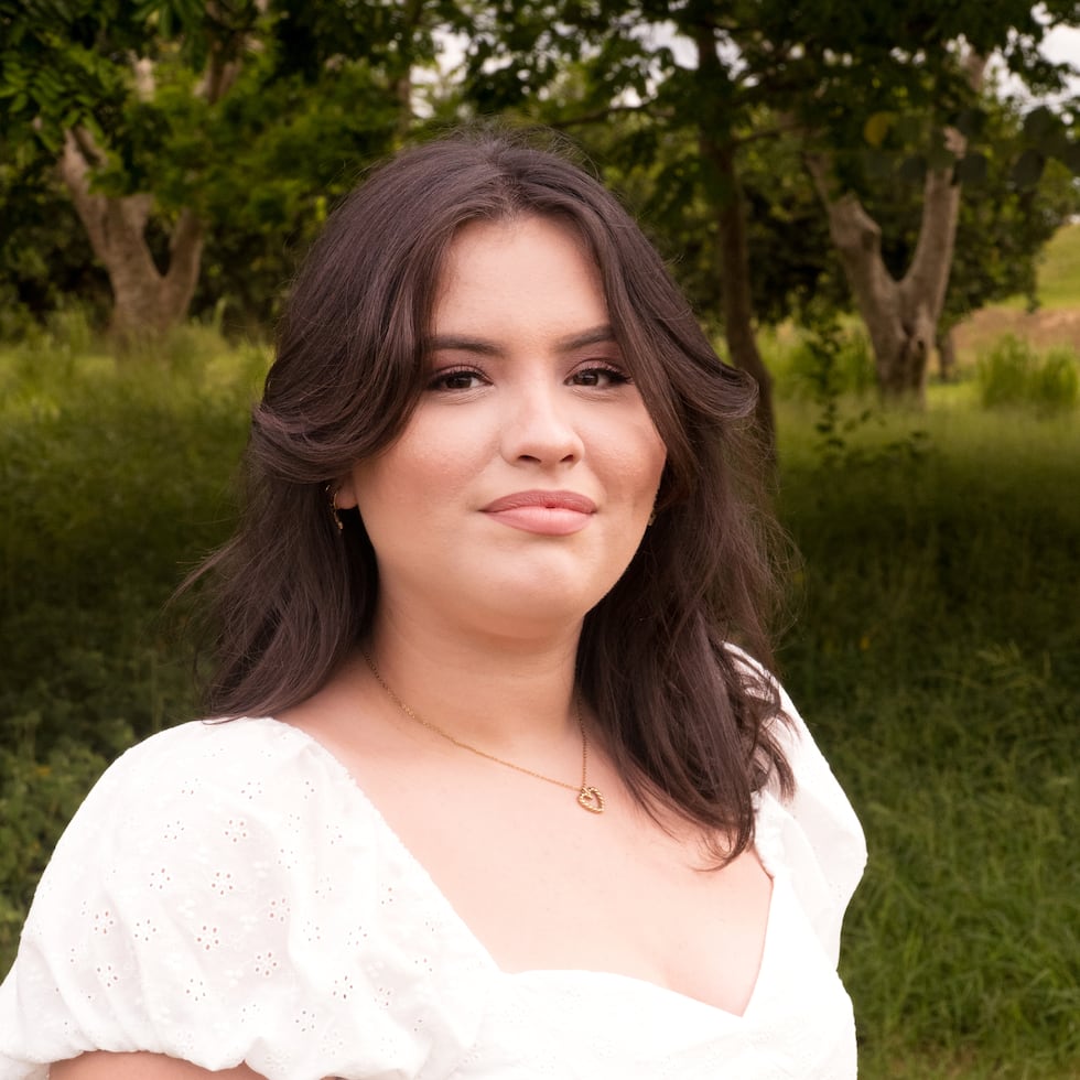 La cantante Gabriela Gutiérrez.