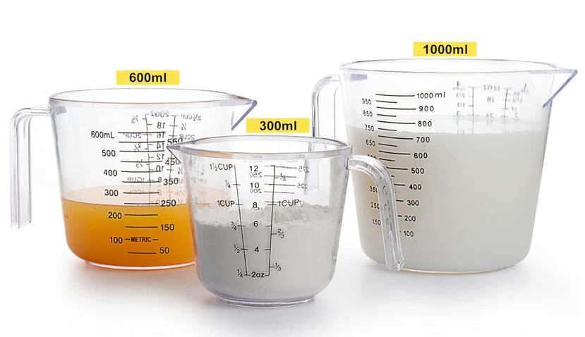 Juego de tazas medidoras para líquidos de BINGBING
