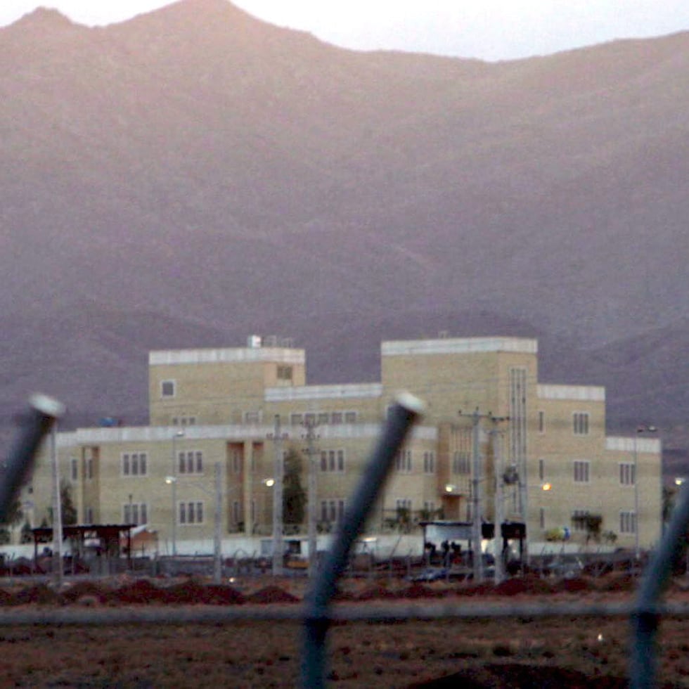 Una fotografía de archivo ,muestra la planta de enriquecimiento nuclear de Natanz, en el centro de Irán.