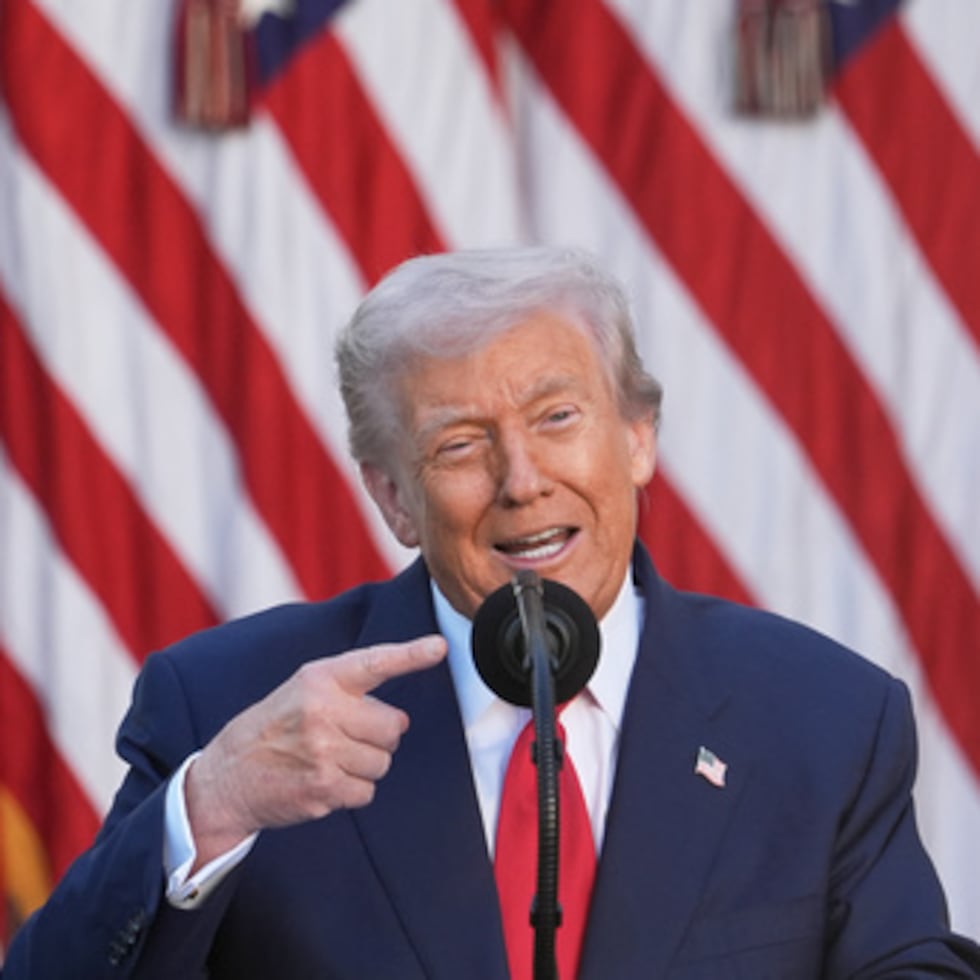 Donald Trump ha estado alejado del debate sobre el cierre parcial del gobierno federal.