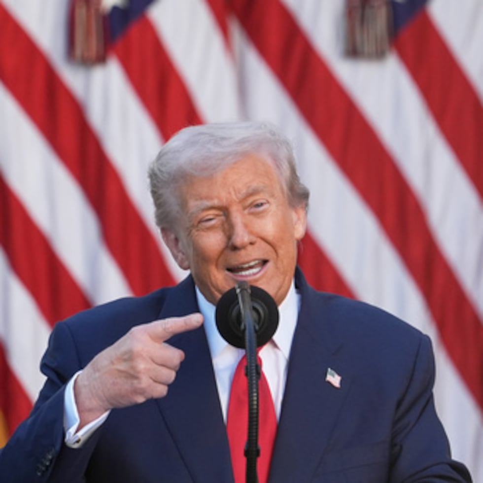 El presidente de Estados Unidos, Donald Trump.