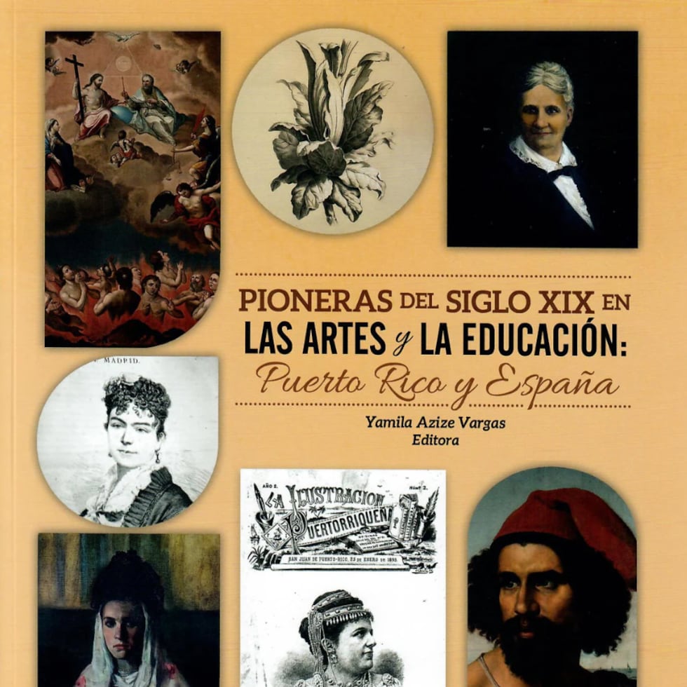 Portada de "Pioneras del siglo XIX en las artes y la educación: Puerto Rico y España"