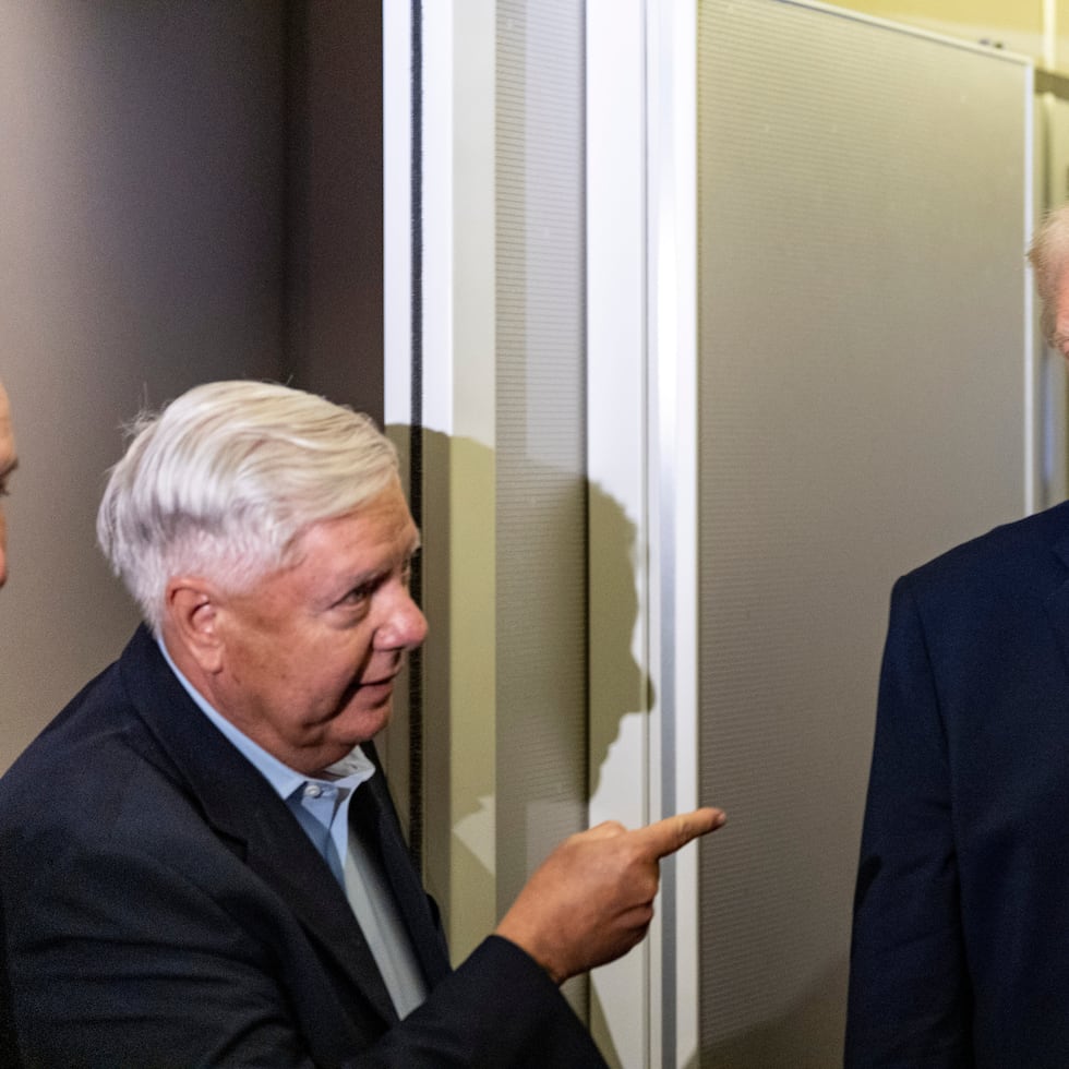Lindsey Graham fue uno de los más cercanos colaboradores del presidente Donald Trump en el Senado estadoundiense, pese a diferencias iniciales.