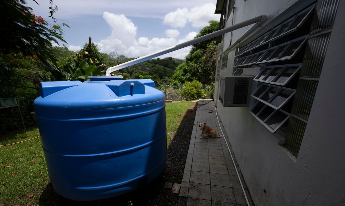 Demanda de cisternas residenciales se duplica en Puerto Rico por crisis del agua