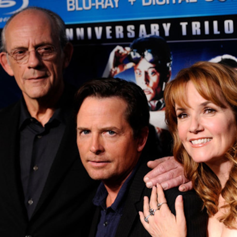 El elenco de "Volver al Futuro" se reunió en 2010.