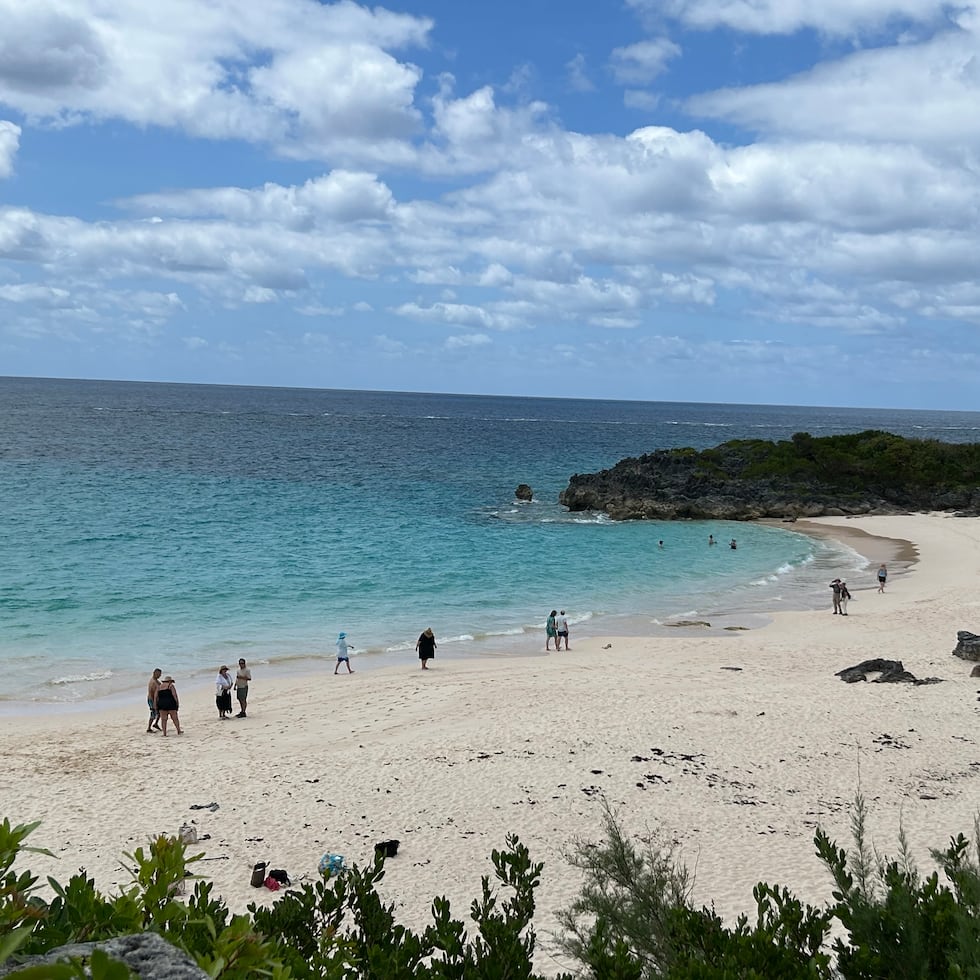 John Smith's Bay Beach, en la isla de Bermuda. (Foto: Georgina Cruz)