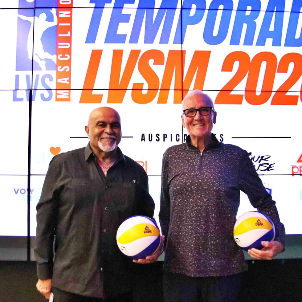 La liga le dedicará la temporada a Víctor M. López Ortiz (izquierda) y Jorge “Cubano” González Alonzo.
