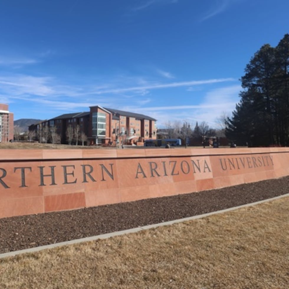 El campus de la Universidad del Norte de Arizona en Flagstaff, Arizona.