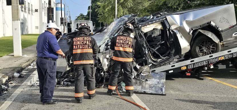 En el accidente fallecieron Anson Lebrón Alers, de 22 años, y su amigo Anthony Nelson Irizarry Bonet, de 26.