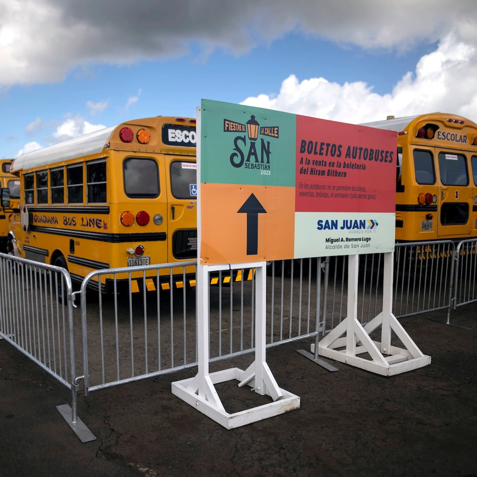 Las guaguas del DTOP saldrán desde la estación Sagrado Corazón del Tren Urbano.