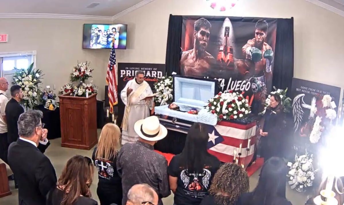 Prichard Colón es despedido en Florida con música alegre, según deseos de su familia