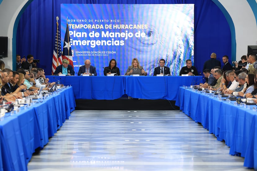 La sesión de trabajo de la gobernadora Jenniffer González con los distintos componentes del gobierno y municipios se extendió por más de dos horas.