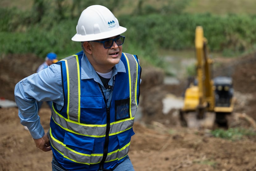 El presidente ejecutivo de la AAA, Luis González Delgado.