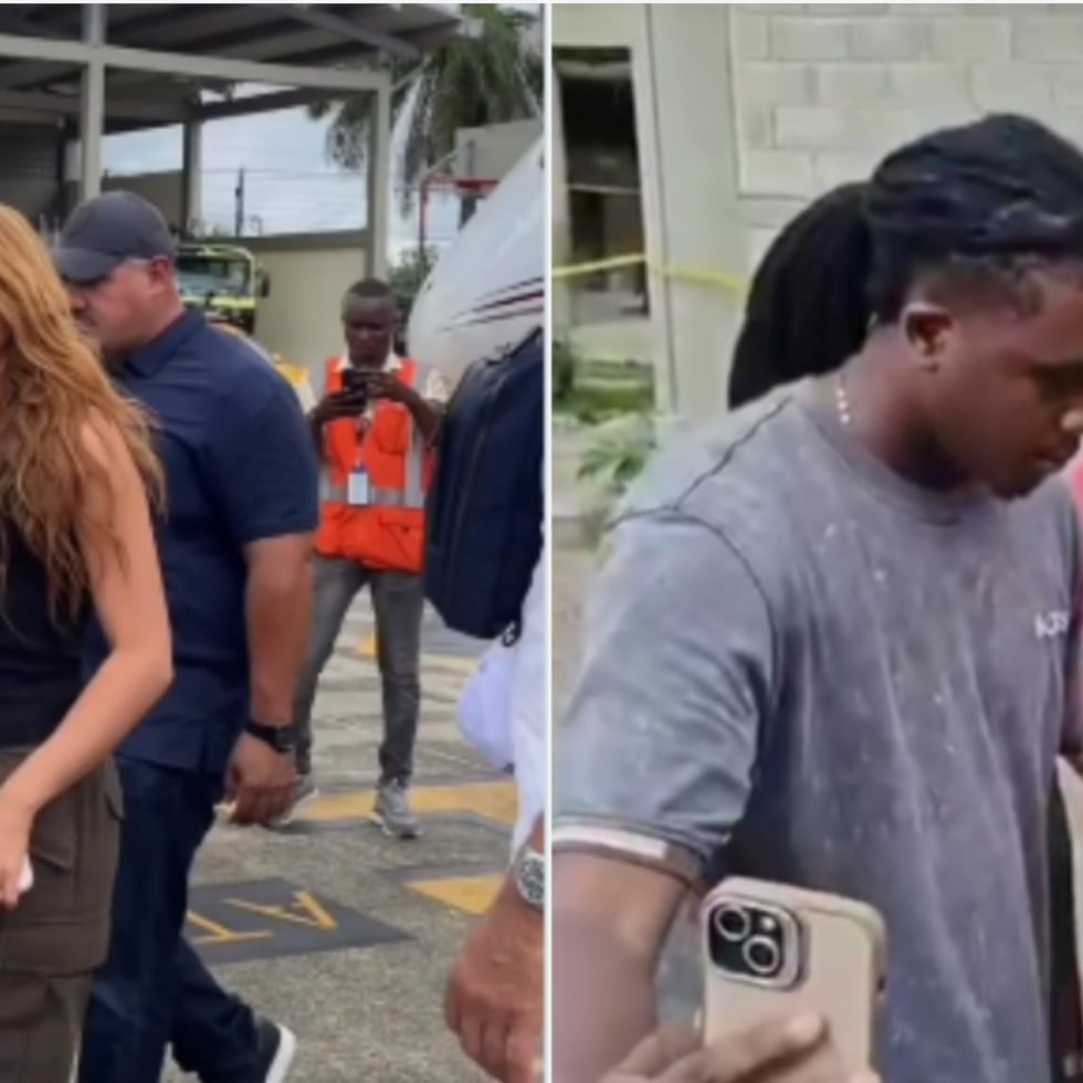 Shakira llegó al Chocó, Colombia.