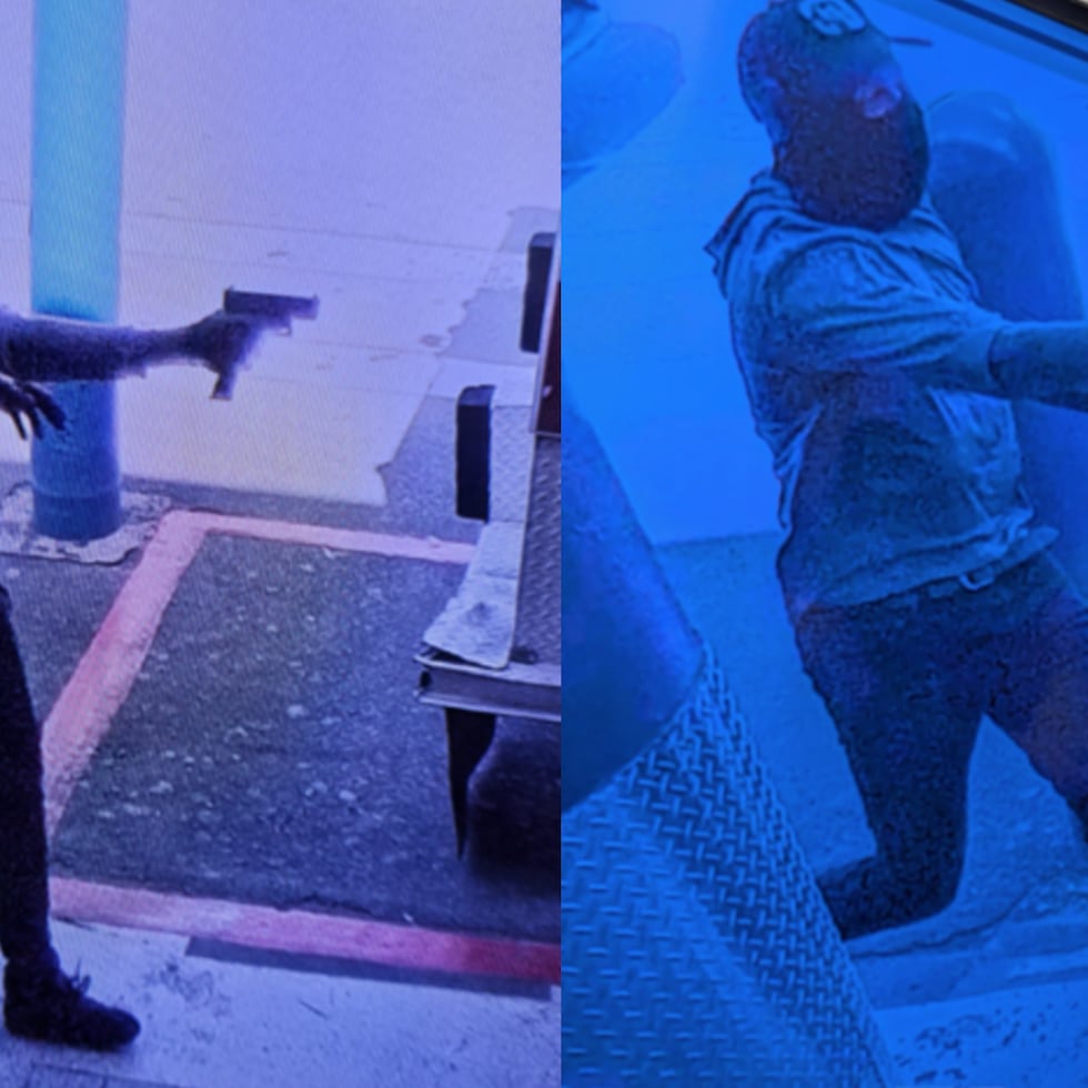 La imagen del sospechoso del asalto al camión blindado de acarreo de dinero fue divulgada por la Policía para solicitar ayuda ciudadana para identificar al sujeto.