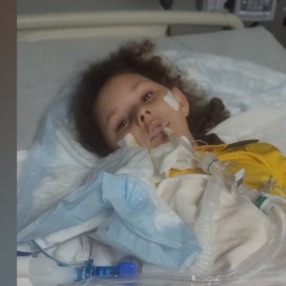 Foto compartida por la familia de Khaleesi en GoFundMe, donde solicitan la ayuda de la ciudadanía para costear su traslado.