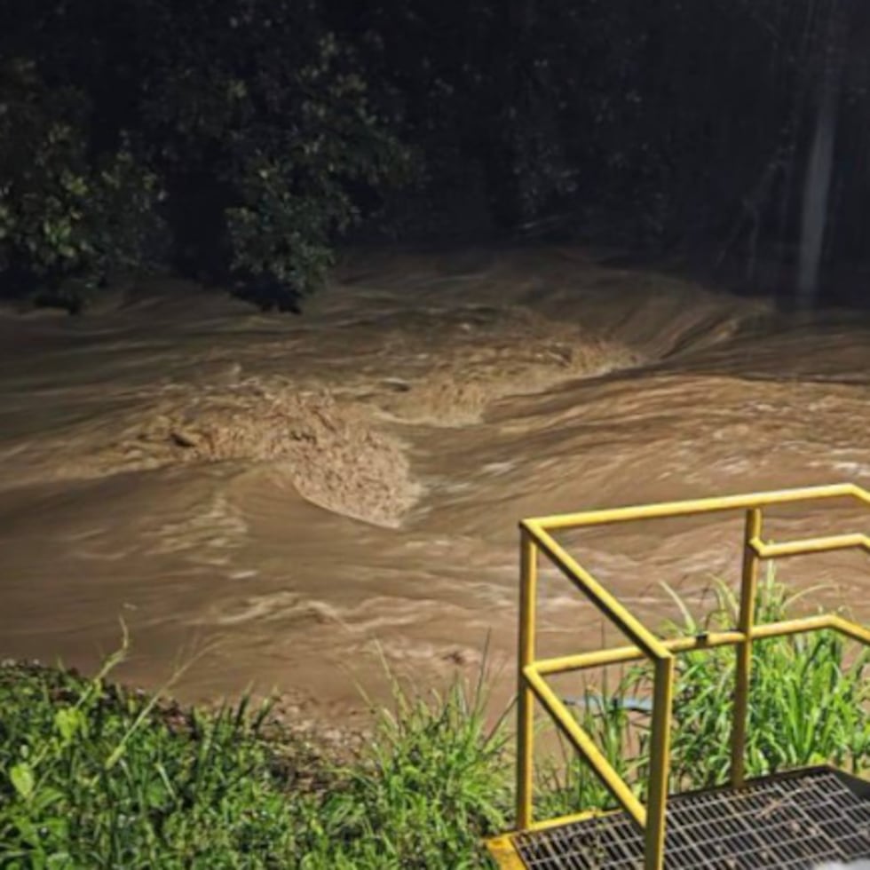Represa de la AAA en Ciales