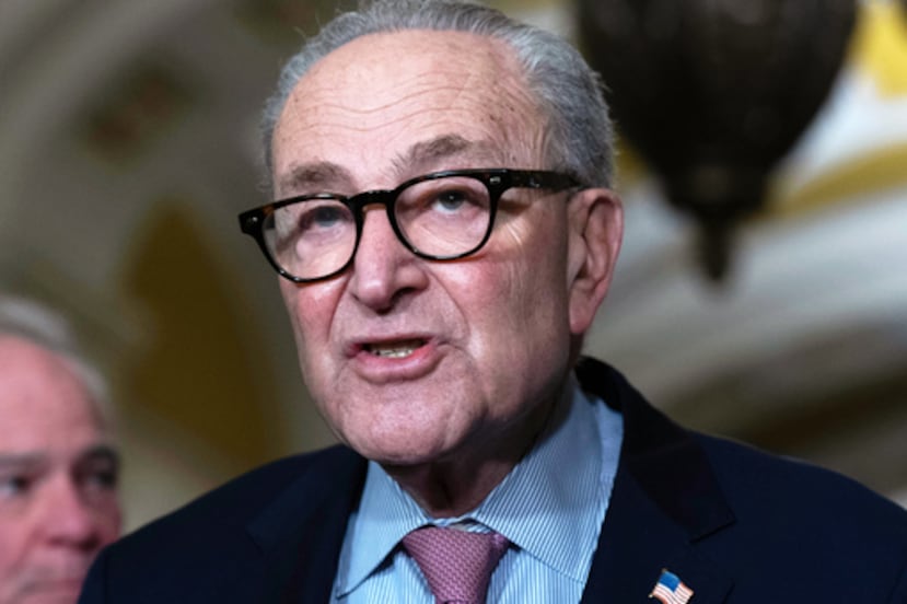 El líder de la minoría demócrata del Senado, Charles Schumer.
