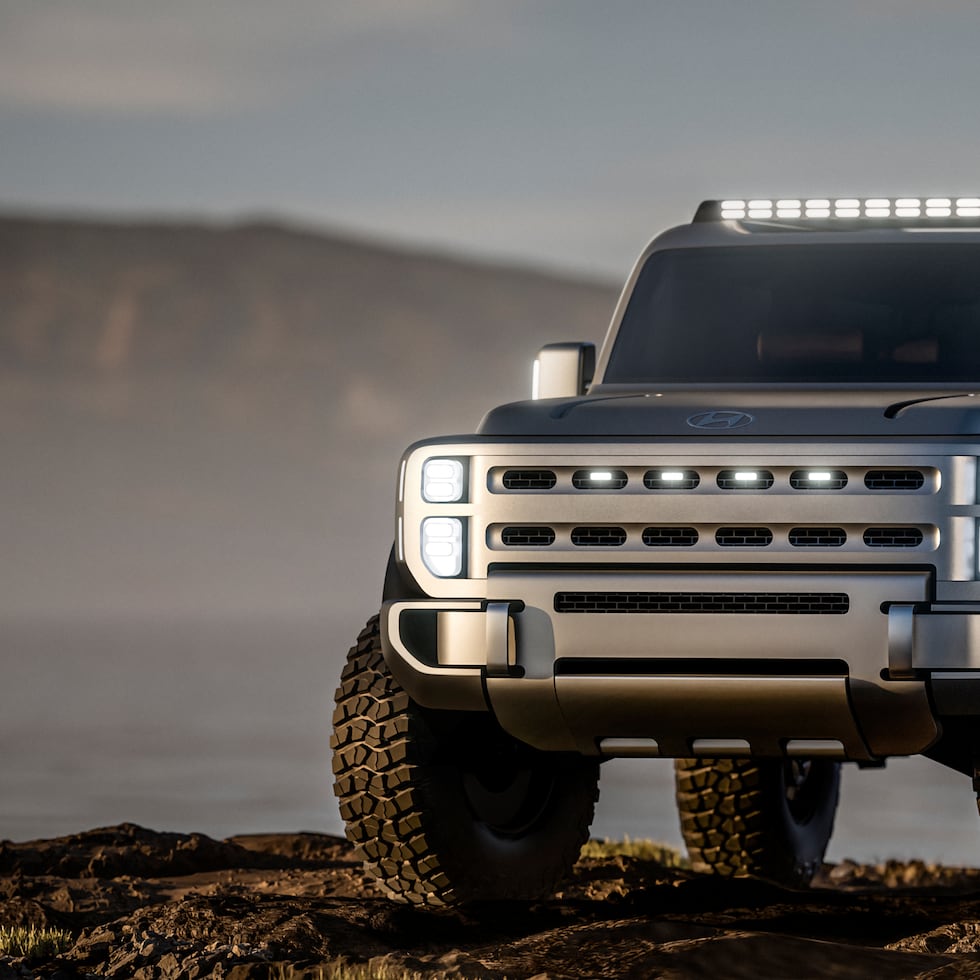 Todas las miradas en el New York International Auto Show estuvieron sobre el Hyundai Boulder Concept, una SUV todoterreno construida en una plataforma tipo "body-on-frame" que anticipa el lanzamiento de una "pick-up" mediana.