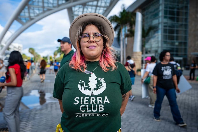 La planificadora ambiental Hernaliz Vázquez Torres, directora de Sierra Club Puerto Rico.