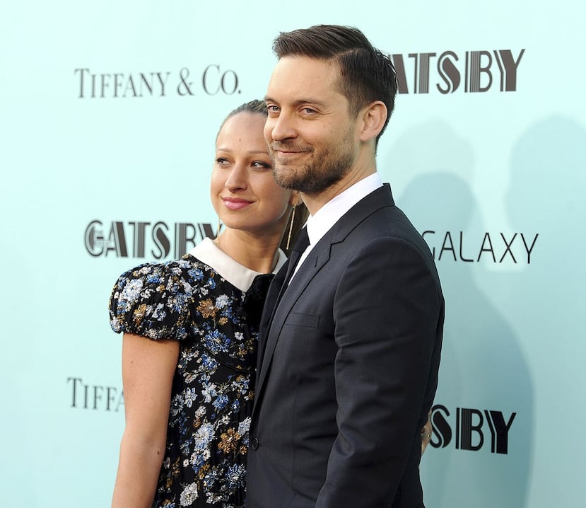 Tobey Maguire y Jennifer Meyer tienen dos hijos. (AP)