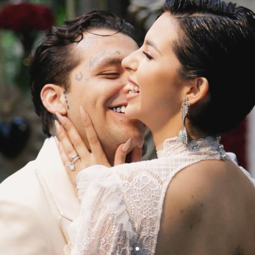 Christian Nodal y Ángela Aguilar