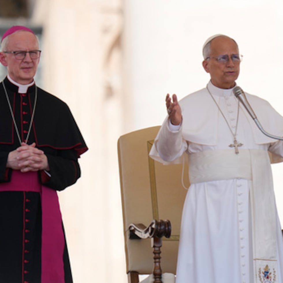 En una alocución pronunciada en inglés, el papa León recuerdó que una de cada cuatro personas en el mundo “aún carece de agua potable segura.