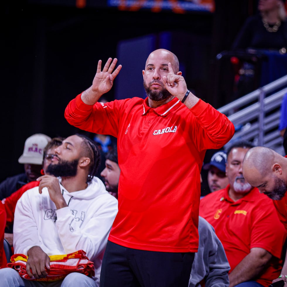 Carlos González, dirigente de los Gigantes de Carolina-Canóvanas.