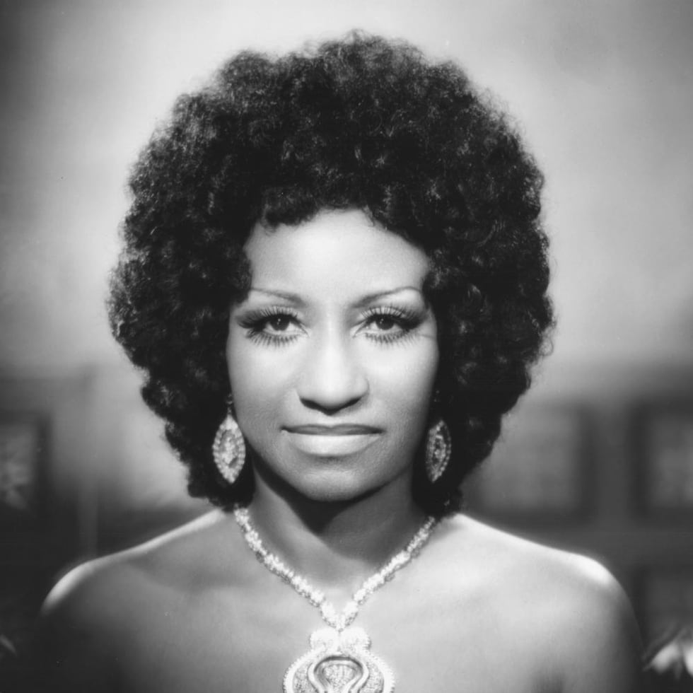 Celia Cruz en sus inicios.