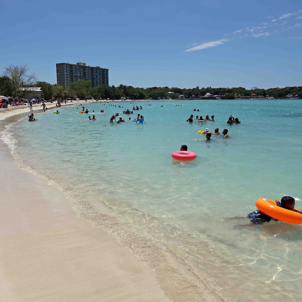 Imagen de archivo de un día de playa.