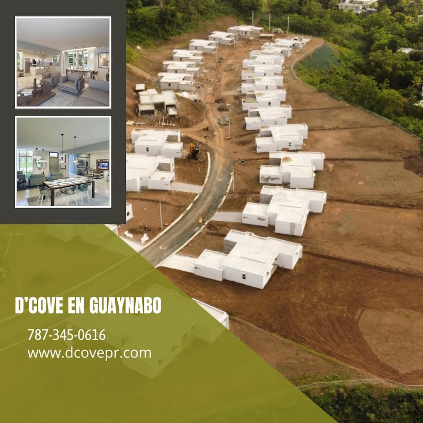 Para más información, puede llamar al 787-345-0616 o acceder a la página web www.dcovepr.com para coordinar una visita