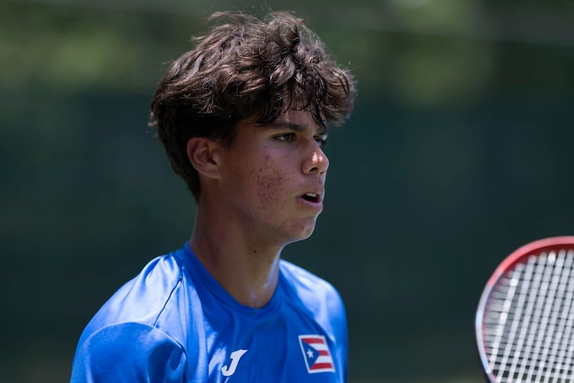 Yannik ha participado en los Grand Slams a nivel juvenil.