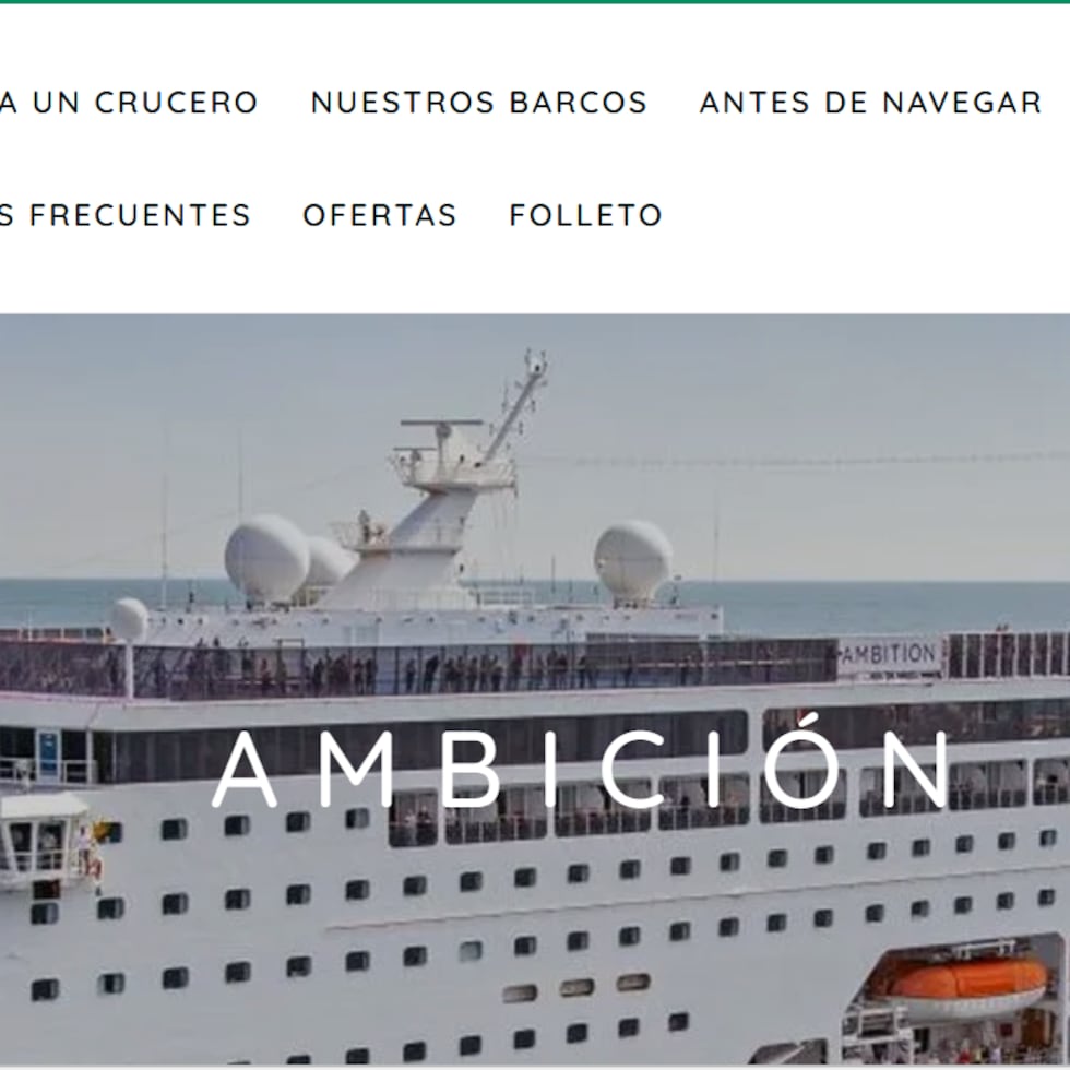 El crucero 'Ambition' tiene unos 1,700 pasajeros confinados.