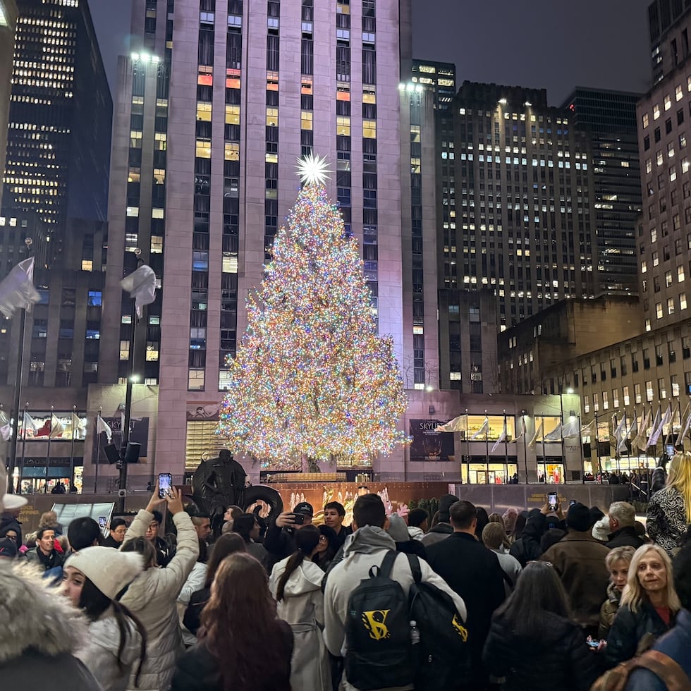 Árbol de Navidad de Rockefeller Center.