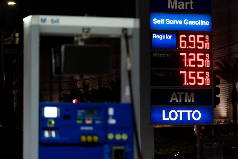 El precio medio de un galón de gasolina en Estados Unidos alcanzó un récord de 4,17 dólares el martes, mientras el país se preparaba para prohibir las importaciones rusas de petróleo.