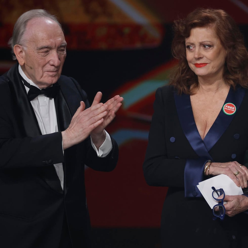 Susan Sarandon recibió el Premio Goya Internacional.