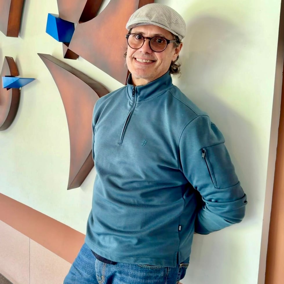 El actor Jimmy Navarro.