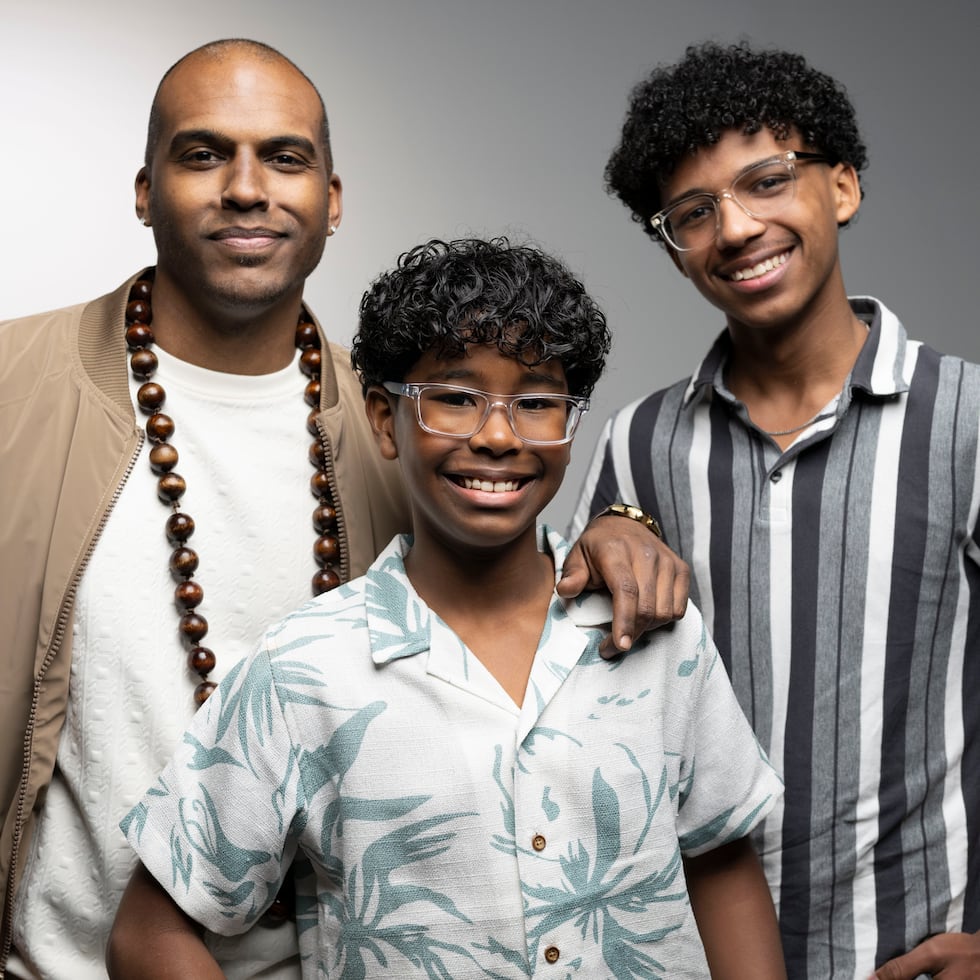 Xavier Morales, Raúl Yomar Cruz y José Yandel Torres.