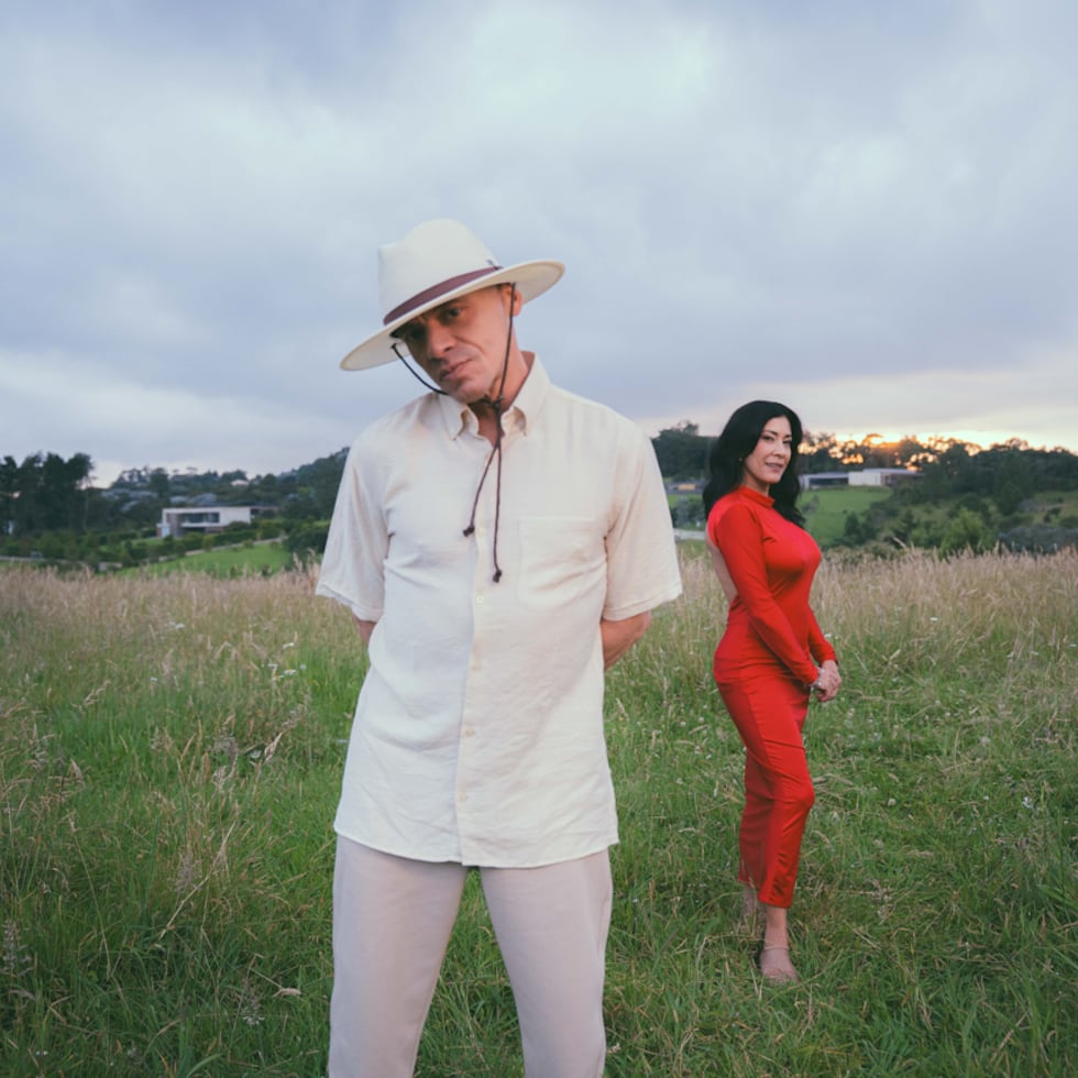 Luis Armando Lozada Cruz, "Vico C", y su esposa Sonia Torres.