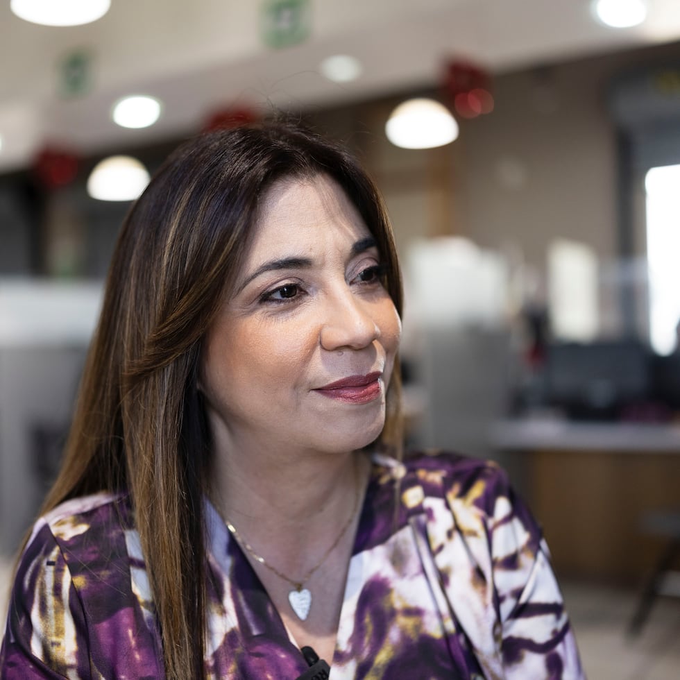 La ahora exdirectora de la Directoría de Servicios al Conductor (DISCO), Mary L. Fuster Romero.
