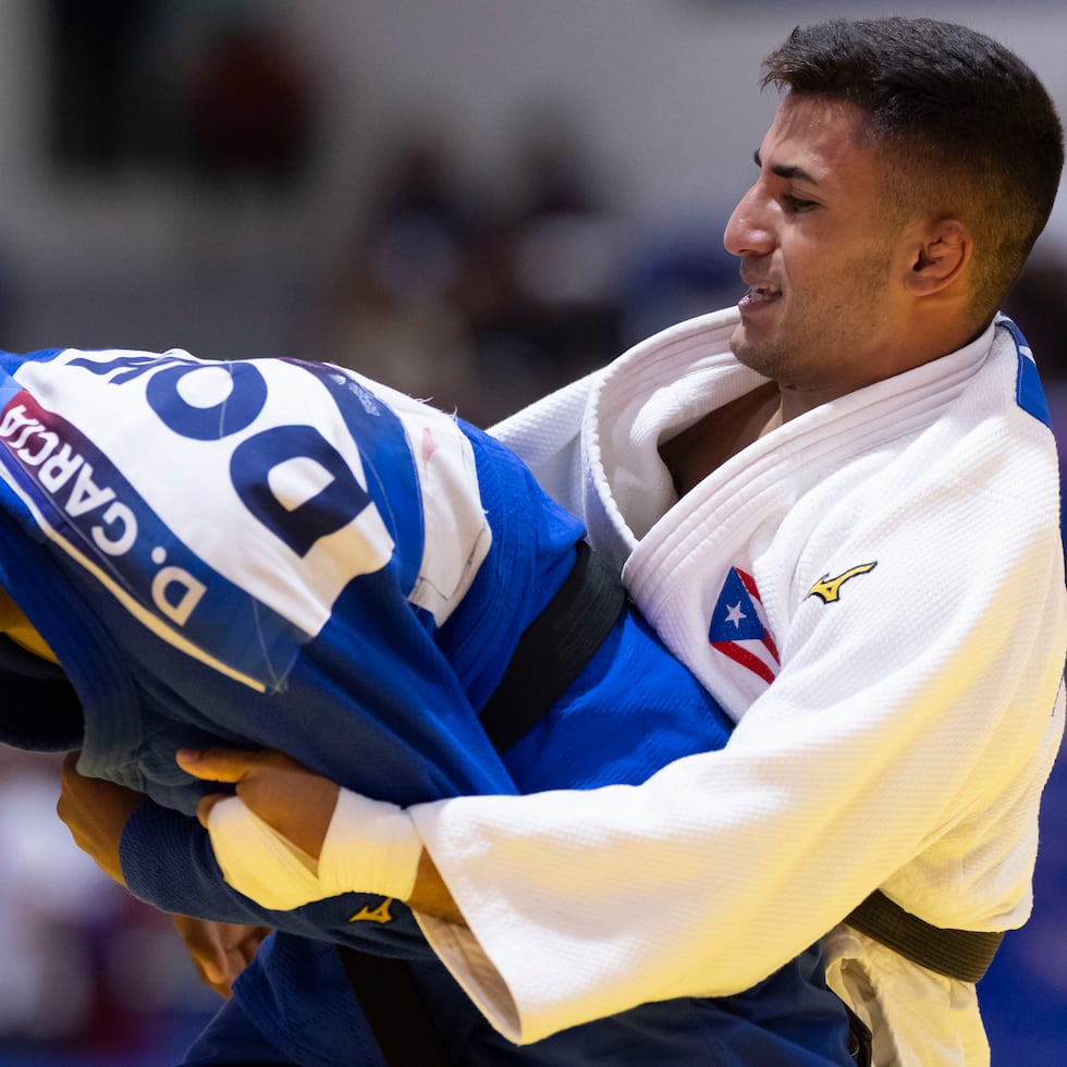 El puertorriqueño Adiel Carrión cayó ante el dominicano Diego García por la medalla de bronce en la categoría de -60 kilogramos.