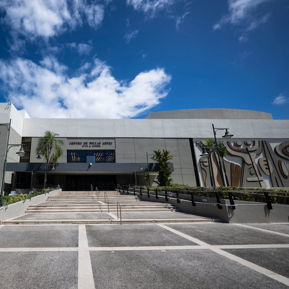 El Centro de Bellas Artes Luis A. Ferré en Santurce.
