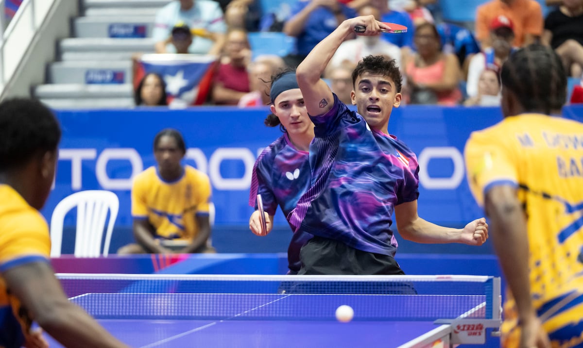 Puerto Rico aplasta a Barbados 3-0 en debut del tenis de mesa masculino en Juegos CAC 2026