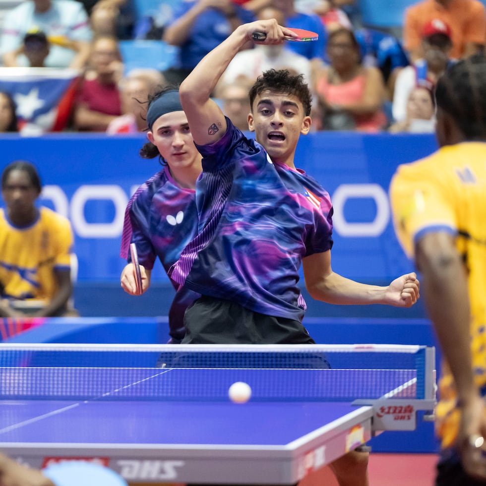 Steven Moreno y Enrique Ríos lograron la victoria en dobles ante la representación de Barbados.